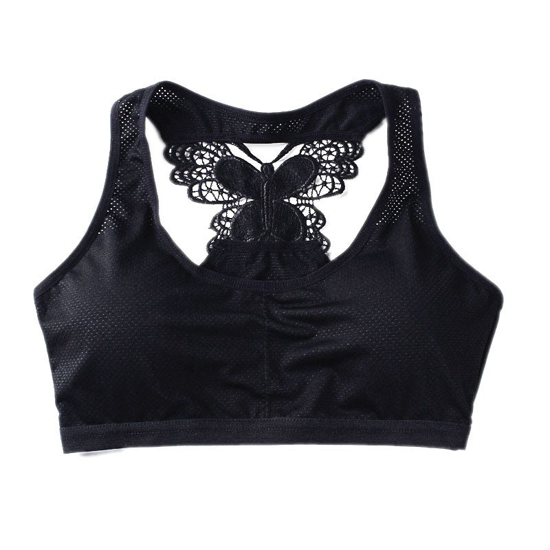 NEW Women Fashion Padded Bra Top Underwear Butterfly Back Quick Dry Se – LA  Fit Happy Yoga